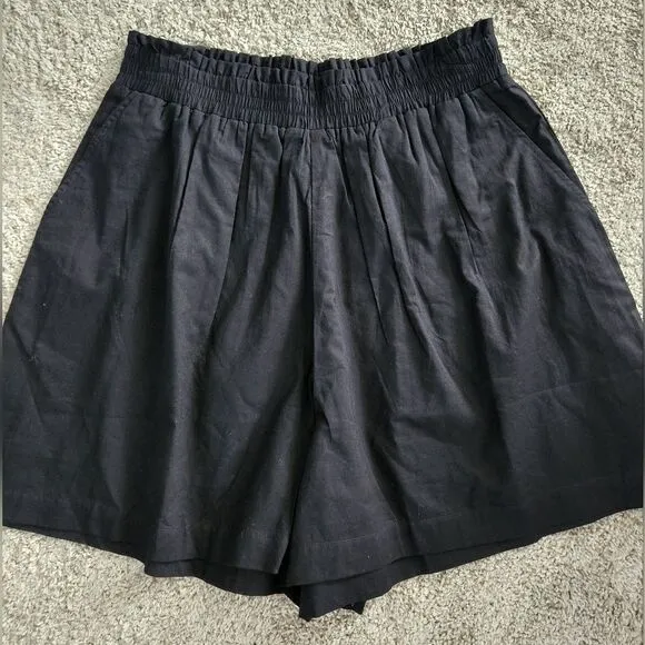Modern Citizen Beau High-Waisted Organic Cotton Short | Size M