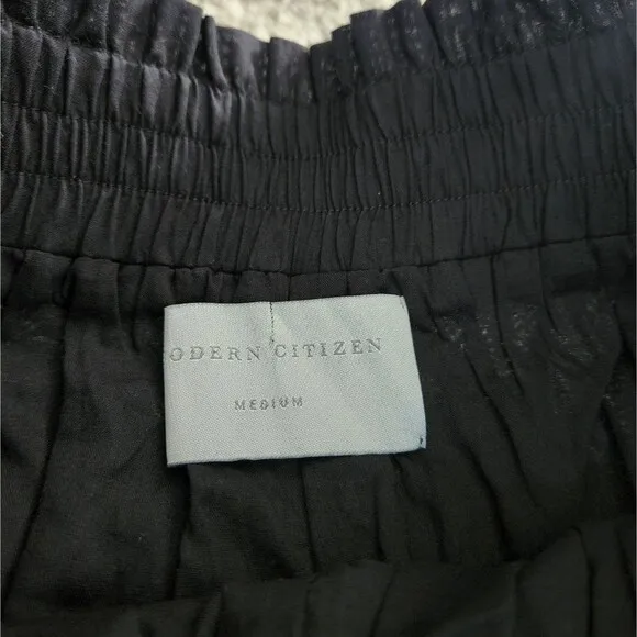 Modern Citizen Beau High-Waisted Organic Cotton Short | Size M