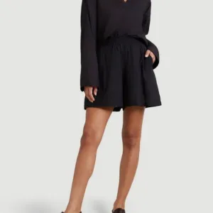 Modern Citizen Beau High-Waisted Organic Cotton Short | Size M