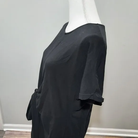 Modern Citizen black McKenna tie waist dress Medium