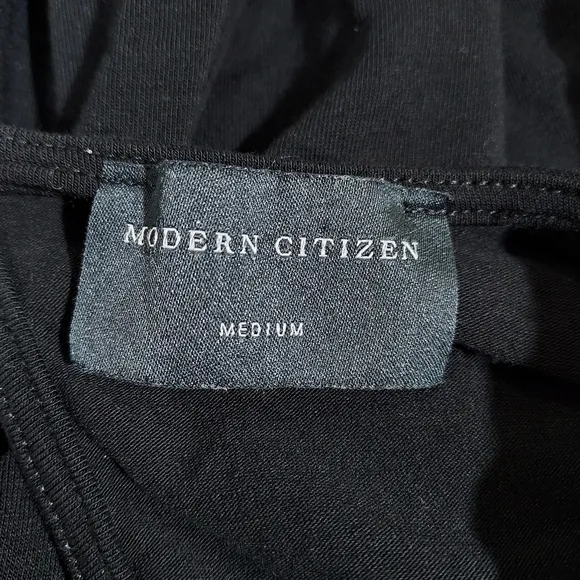 Modern Citizen black McKenna tie waist dress Medium