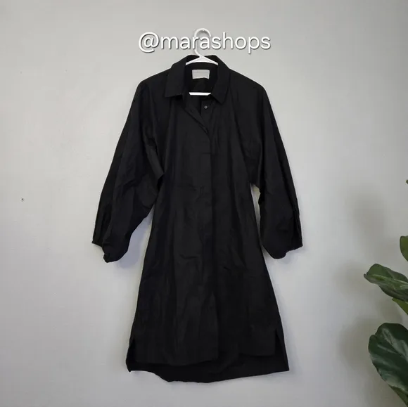 Modern Citizen Clara Open-Back Button Down Dress