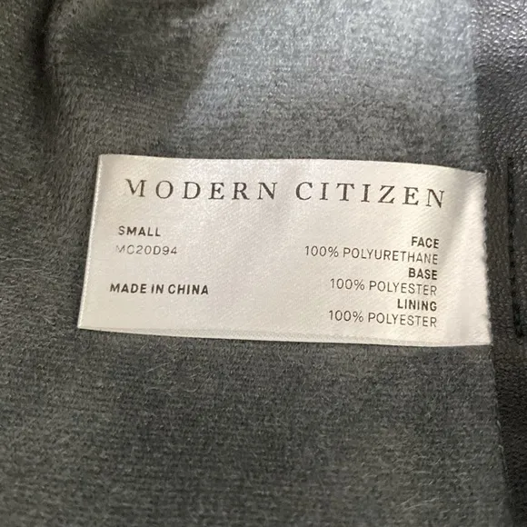 Modern Citizen Pilar Vegan Leather Dress