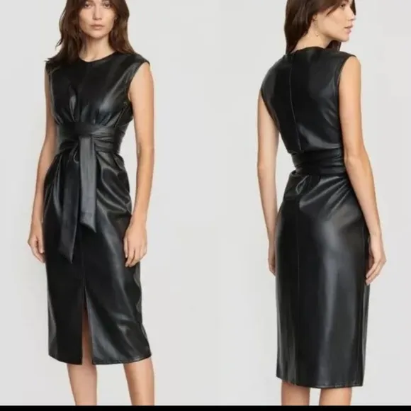 Modern Citizen Pilar Vegan Leather Dress