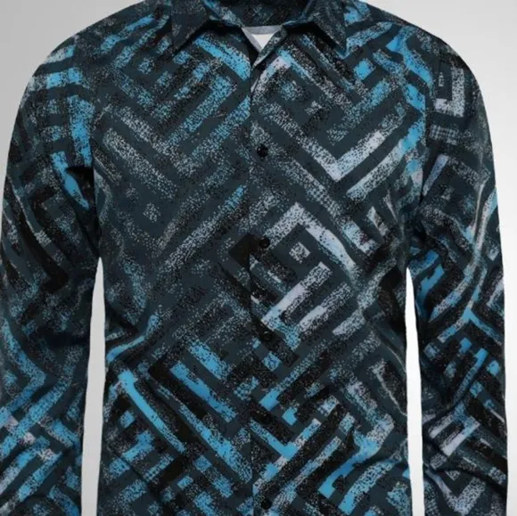 Modern Fit Printed Men's Shirt