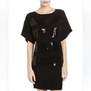 Modern Sequin Graphic Karen Millen Dress