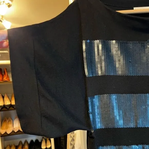 Modern Sequin Graphic Karen Millen Dress
