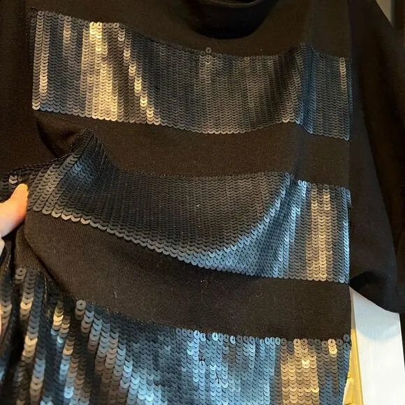 Modern Sequin Graphic Karen Millen Dress