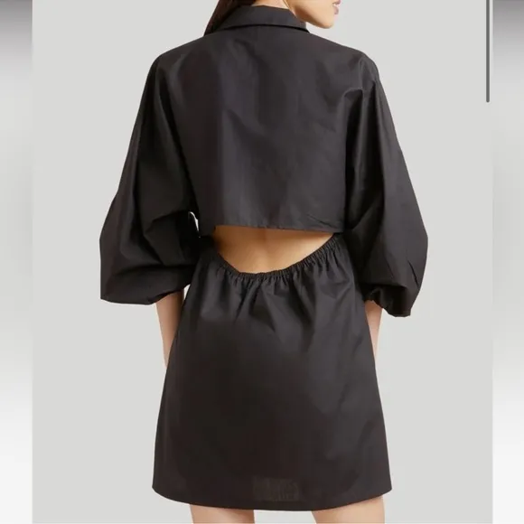 Modern Citizen Clara Open-Back Button Down Dress Size Small
