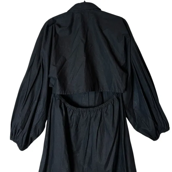 Modern Citizen Clara Open-Back Button Down Dress Size Small