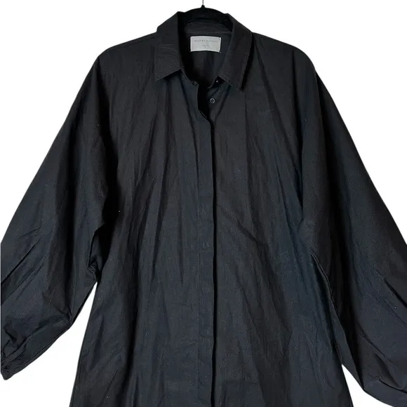 Modern Citizen Clara Open-Back Button Down Dress Size Small