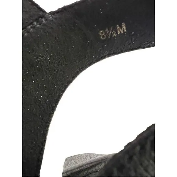 Morels by VANELi Women’s Sandals Shoes Textile Upper Black with Buckle Closure P