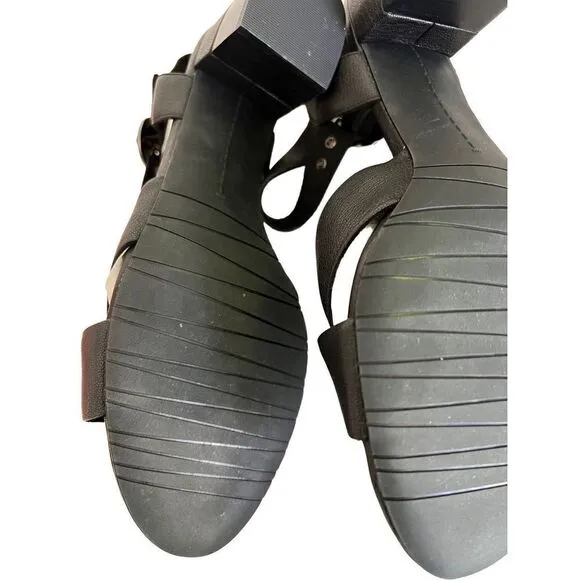 Morels by VANELi Women’s Sandals Shoes Textile Upper Black with Buckle Closure P