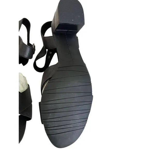 Morels by VANELi Women’s Sandals Shoes Textile Upper Black with Buckle Closure P
