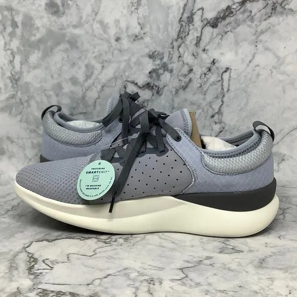Moshn Size 10 Gray Dawn Rhythm Athletic Running Shoes Lace Up BR11-2