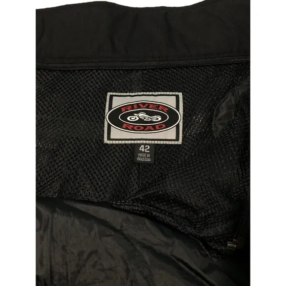Motorcycle Riding Pants Waist 40-42, Length 32-33, With Armor  RIVER ROAD