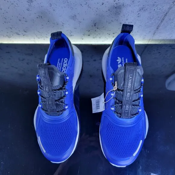 MSRP $150 - Adidas Originals NMD Men's Athletic Shoes Size 10.5 White Blue Black