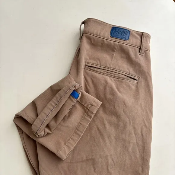 Mugsy Men’s Belmonts Classic Stretch Chino Pant Khaki 31x29