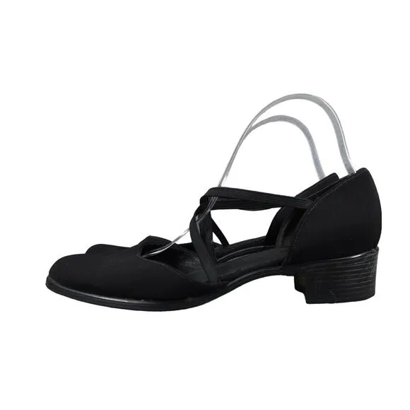 Munro Shoes Womens 9.5 Sandal Pump Fashion Classic Formal USA Criss Cross Straps
