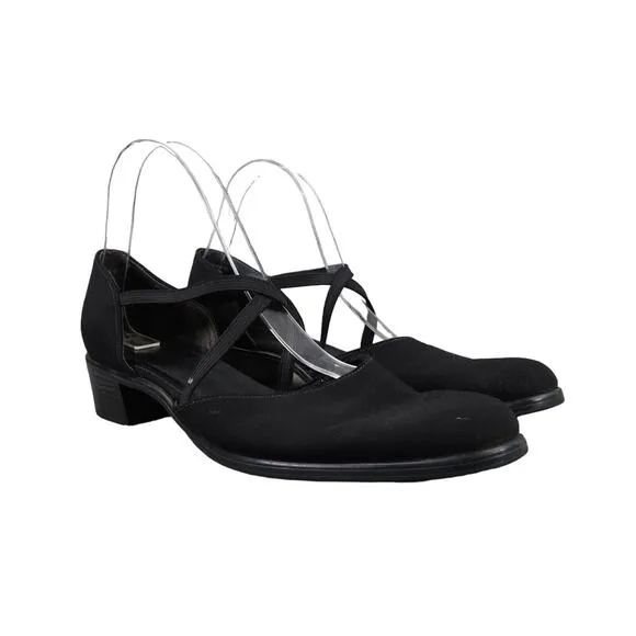 Munro Shoes Womens 9.5 Sandal Pump Fashion Classic Formal USA Criss Cross Straps