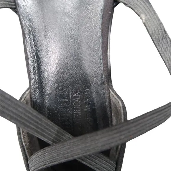 Munro Shoes Womens 9.5 Sandal Pump Fashion Classic Formal USA Criss Cross Straps