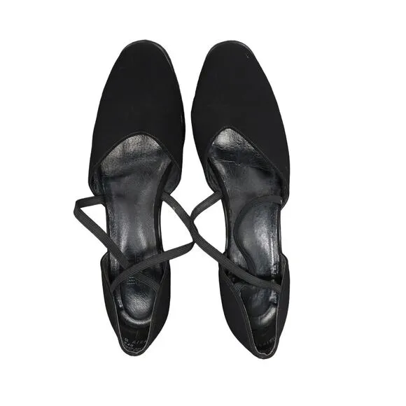 Munro Shoes Womens 9.5 Sandal Pump Fashion Classic Formal USA Criss Cross Straps