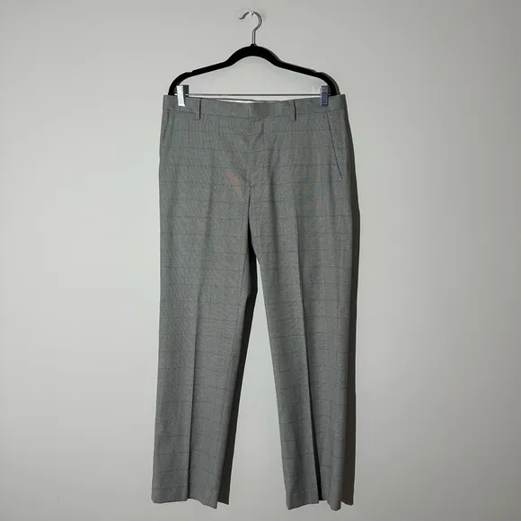 Murano zac fit ultimate modern comfort grey dress pants size 34x30