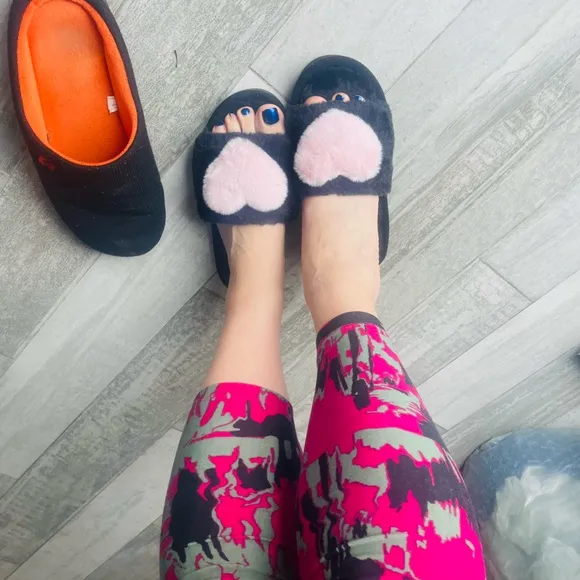 My Cheeky Heart Blush House slippers Toy flip flops soft Woman’s Shoes