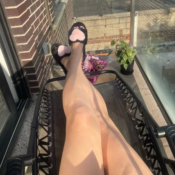 My Cheeky Heart Blush House slippers Toy flip flops soft Woman’s Shoes