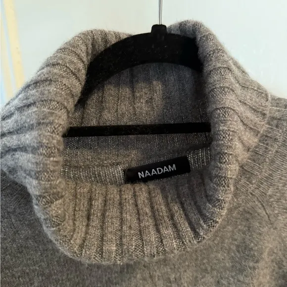 Naadam Luxe Turtleneck Dress