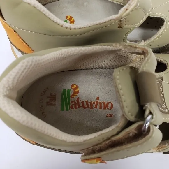 Naturino Closed Toe Sneaker Sandals Shoes Boys Size 27