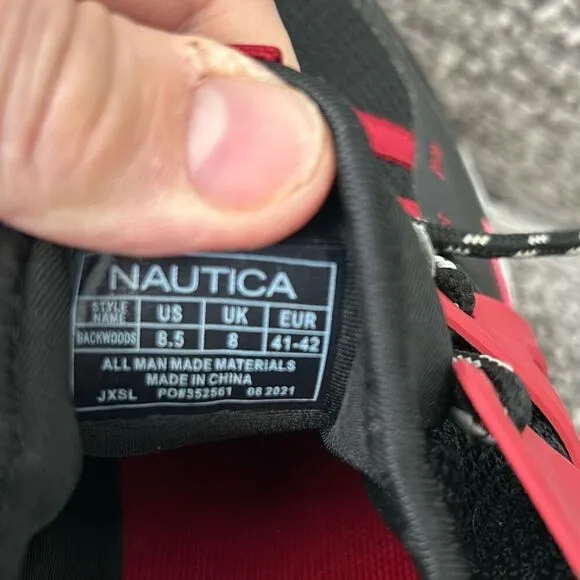 Nautica Backwoods Men’s Sz 8.5 Low Hiker Sneakers Shoes NEW