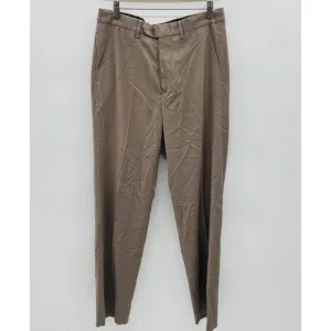 Nautica Mens Size 30W Modern-Fit Bi-Stretch Dress Suit Pants in Brown NF2013