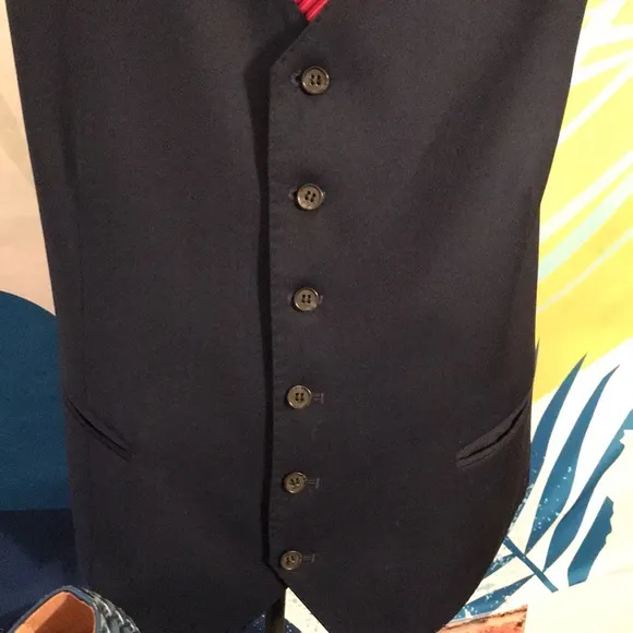 Navy blue Dress Vest