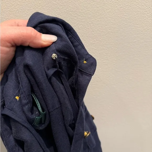 Navy Blue Shirt Dress