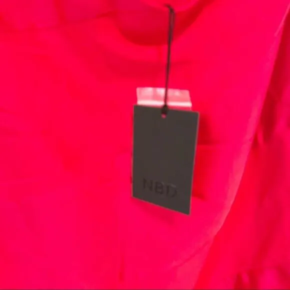 NBD Steph Mini Dress in Red