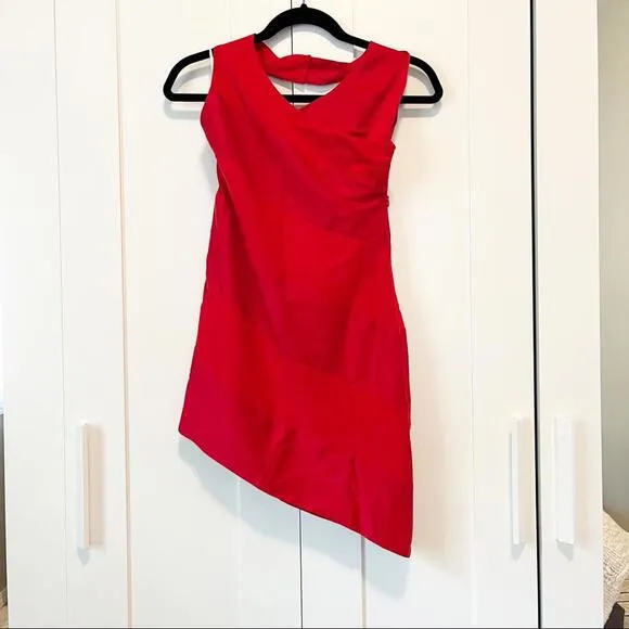NBD Steph Mini Dress in Red