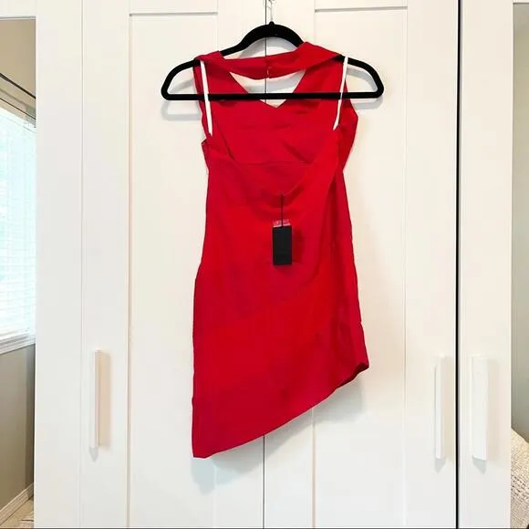 NBD Steph Mini Dress in Red