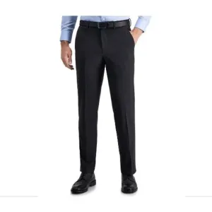 New $95 Perry Ellis Portfolio Men 29W 30L Black Mini Check Modern-Fit Dress Pant