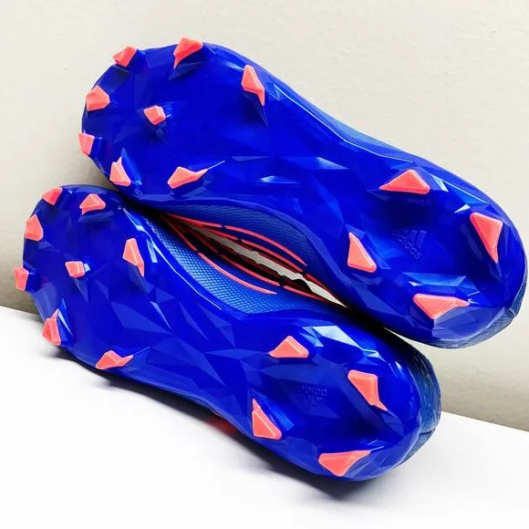 NEW Adidas Predator Edge .2 FG Blue Soccer Football Cleats Shoes Mens Size 5