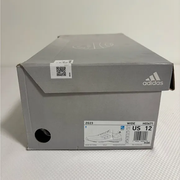 New Adidas ZG23 Men’s Golf Shoes Size: 12