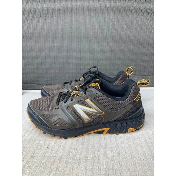 New Balance 412 V3 Men's Size 8 4E Trail Brown/Yellow Running Shoes Lightweight
