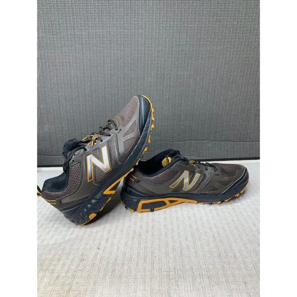 New Balance 412 V3 Men's Size 8 4E Trail Brown/Yellow Running Shoes Lightweight