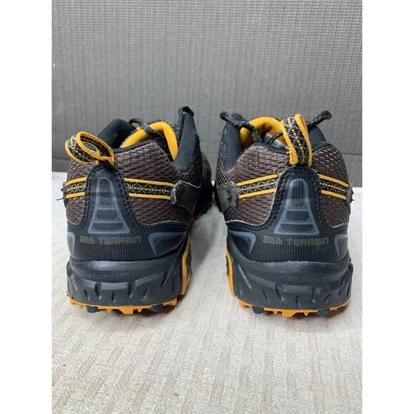 New Balance 412 V3 Men's Size 8 4E Trail Brown/Yellow Running Shoes Lightweight