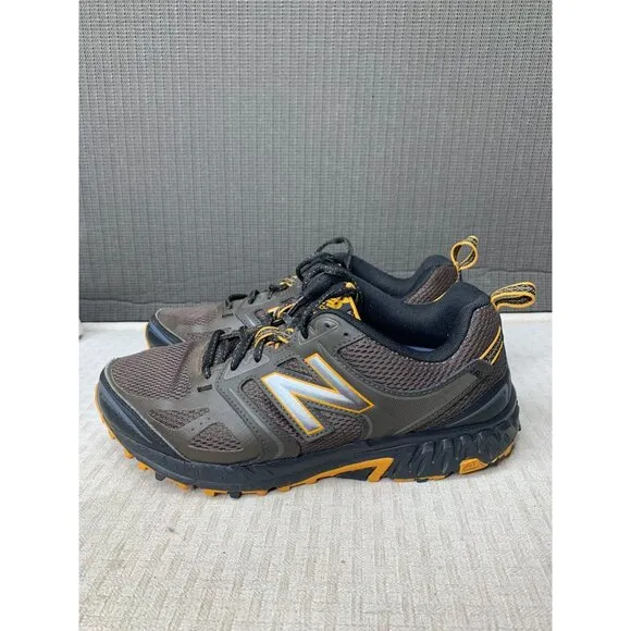 New Balance 412 V3 Men's Size 8 4E Trail Brown/Yellow Running Shoes Lightweight