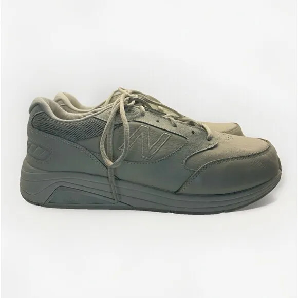 New Balance 928 v3 Men’s Walking Shoes Size 10 2E Beige Leather Lace-Up Sneakers