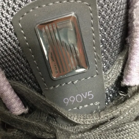 New Balance 990v5 Gray/Purple Women's Shoes