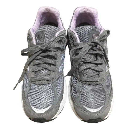 New Balance 990v5 Gray/Purple Women's Shoes