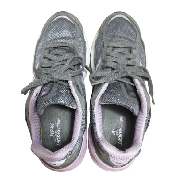 New Balance 990v5 Gray/Purple Women's Shoes