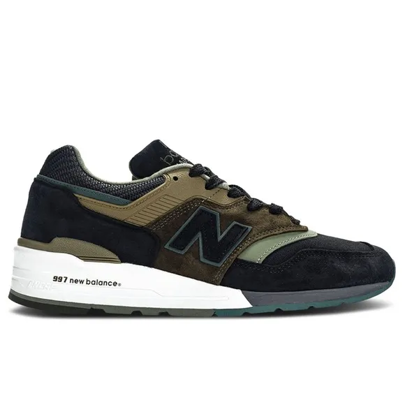 New Balance 997 Black Green Mens Size 6.5 Military Pack M997PAA Athlete Comfort‎